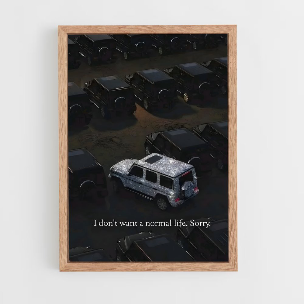 Poster G Wagon Dreams – affiche Mercedes (vue 4)